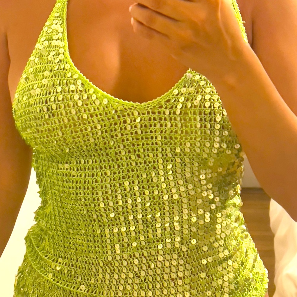 RETROFETE SEQUIN TOP XS/S